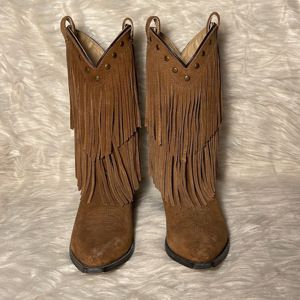 Smoky Mountain Fringe Boots